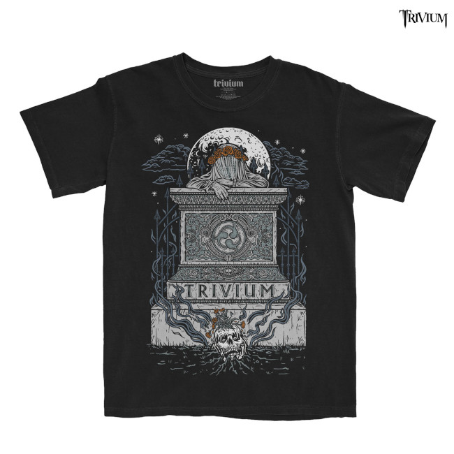 Trivium / トリヴィアム - TOMB RISE Tシャツ (ブラック)