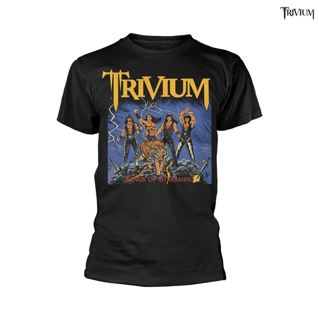 Trivium / トリヴィアム - KINGS OF STREAMING Tシャツ (ブラック)