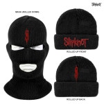 Slipknot / スリップノット - MASK ビーニー・ニット帽子・目出し帽子(ブラック)