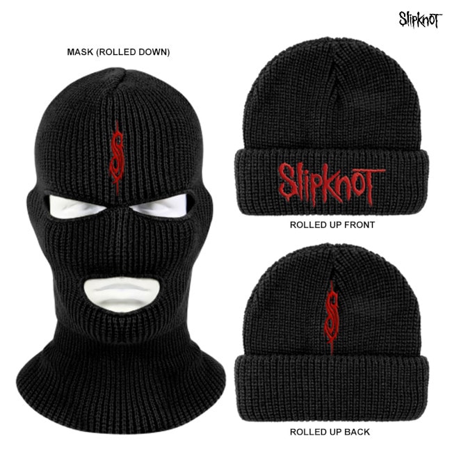 Slipknot / スリップノット - MASK ビーニー・ニット帽子・目出し帽子
