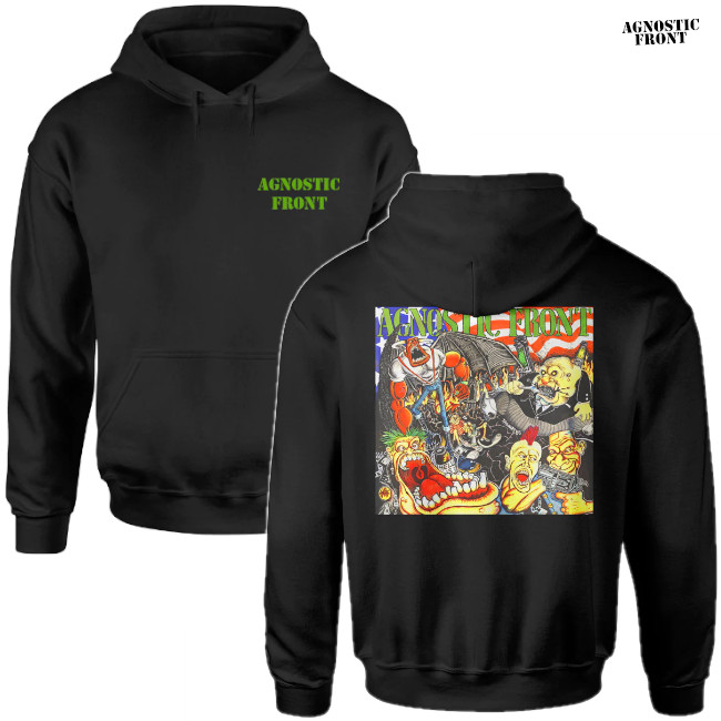 AGNOSTIC FRONT 00s初期 GLADAN ジップアップパーカー | ヤマダウェブコム