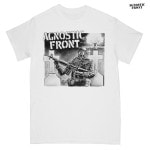 Agnostic Front /アグノスティック フロント - GAS MASK Tシャツ (ホワイト)