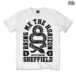 Bring Me The Horizon / ブリング・ミー・ザ・ホライズン - SNAKE Tシャツ (ホワイト)