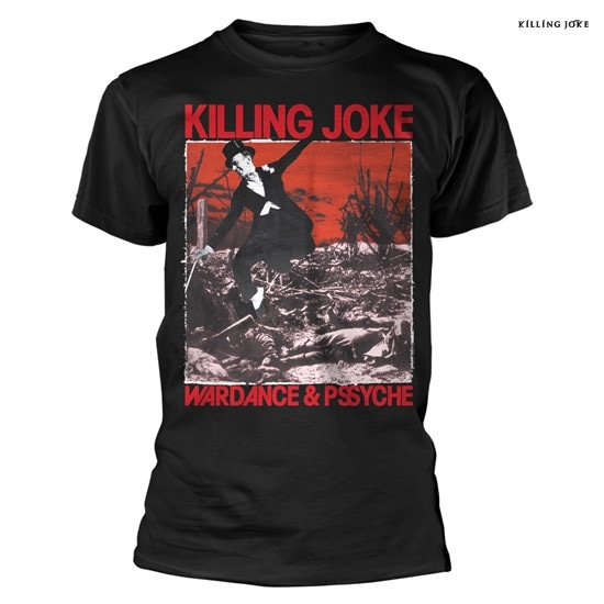 Killing Joke / キリング・ジョーク - WARDANCE & PSSYCHE Tシャツ(ブラック)