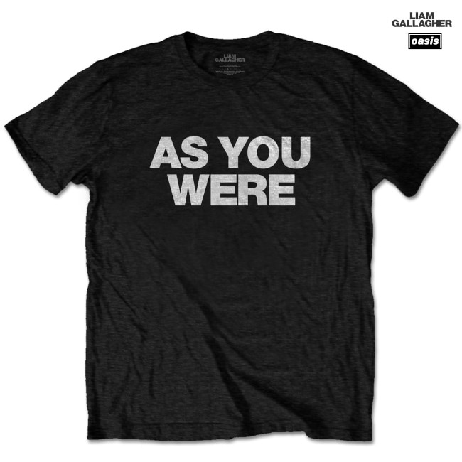 Liam Gallagher (Oasis) / リアム・ギャラガー - AS YOU WERE Tシャツ