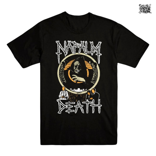 Napalm Death /ナパーム・デス - LIFE Tシャツ (ブラック) | T