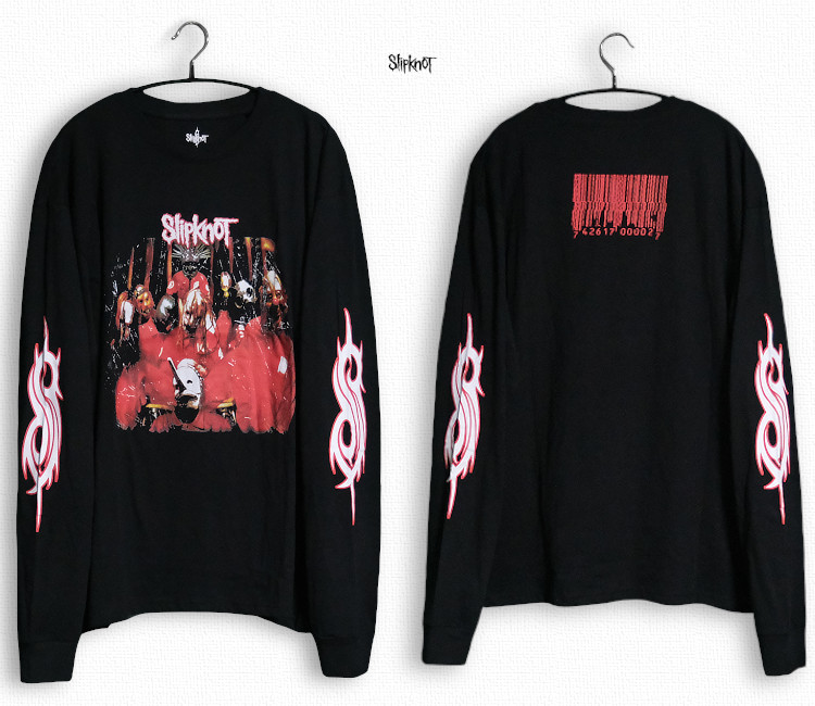 Slipknot    スリップノット　長袖    Tシャツ　S Slipknot スリップノット Tシャツ 長袖 ロンT 両面 袖プリ