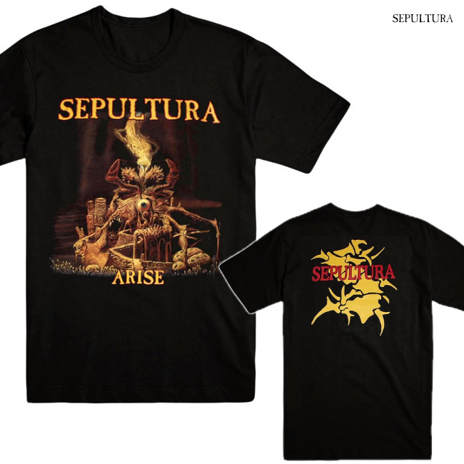 Sepultura / セパルトゥラ - ARISE Tシャツ (ブラック) | Tシャツ 