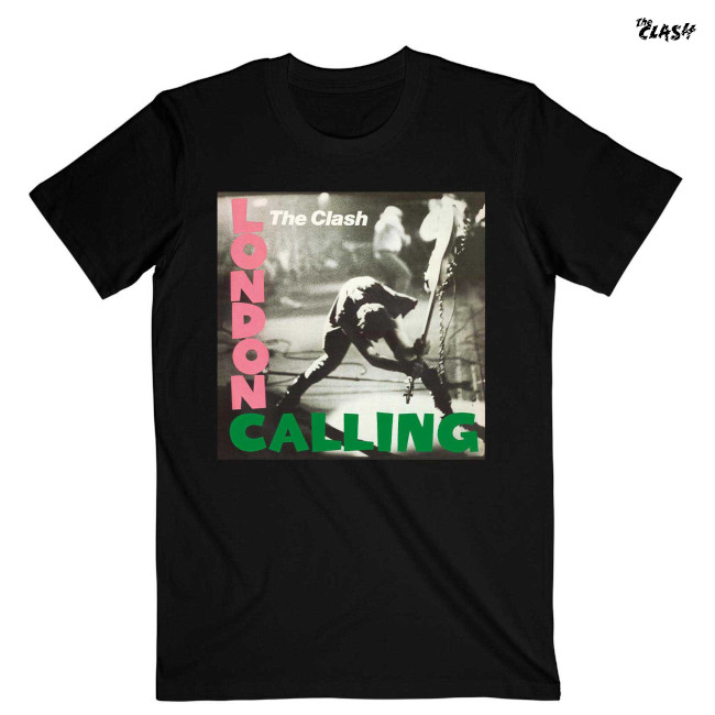 The Clash / ザ・クラッシュ - LONDON CALLING Tシャツ (ブラック)