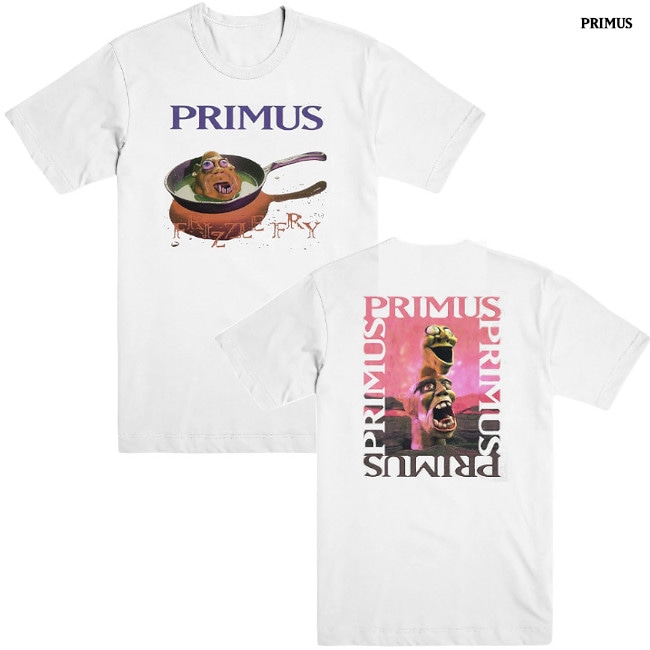 Primus / プライマス - FRIZZLE FRY Tシャツ (ホワイト) | T