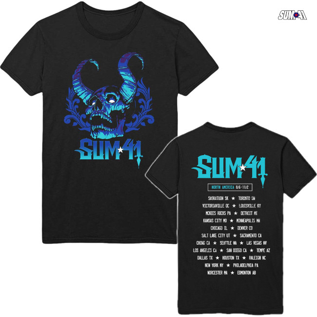 SUM 41 サム フォーティーワン バンドTシャツ SUM 41 / サム・フォーティーワン - BLUE DEMON Tシャツ