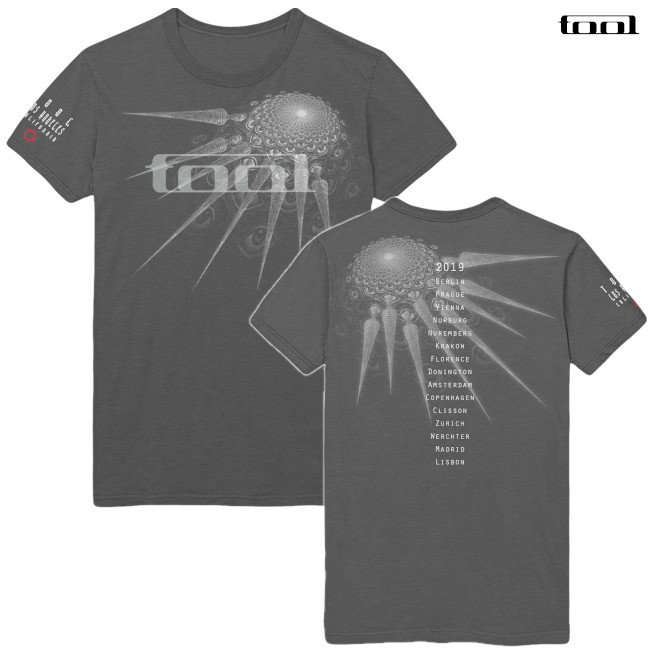 TOOL / トゥール - SPECTRE SPIKE Tシャツ (グレー) | バンド名
