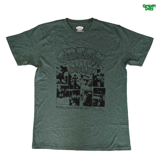 Green Day グリーンデイ Dookie Tシャツ グッドフェード 美品 Green Day / グリーン・デイ - DOOKIE FRAMES Tシャツ(グリーン) | T