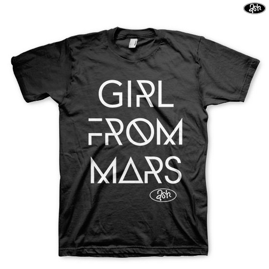 Ash / アッシュ - Girl From Mars Tシャツ(ブラック) | Tシャツ
