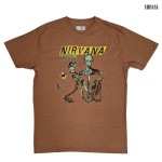 Nirvana / ニルヴァーナ - INCESTICIDE Tシャツ(ブラウン)
