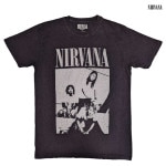 Nirvana / ニルヴァーナ - SITTING Tシャツ(ブラック)