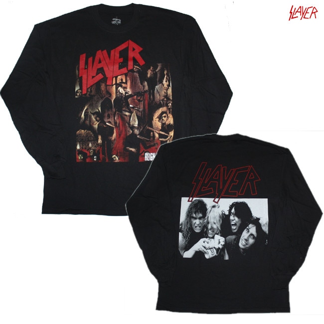 SLAYER / スレイヤー　激レア・バンドTシャツ・ロングTシャツ