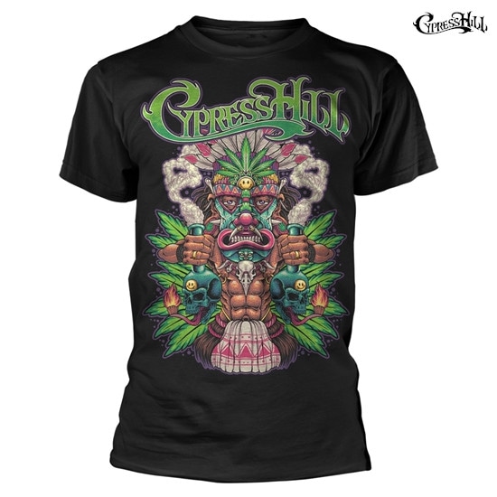 大人気新作 サイプレス・ヒル / Hill Cypress - Tシャツ(ブラック TIME TIKI トップス