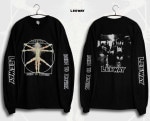 【即納】LEEWAY / リーウェイ - Born To Expire ロングスリーブ・長袖シャツ(ブラック)※限定アイテム