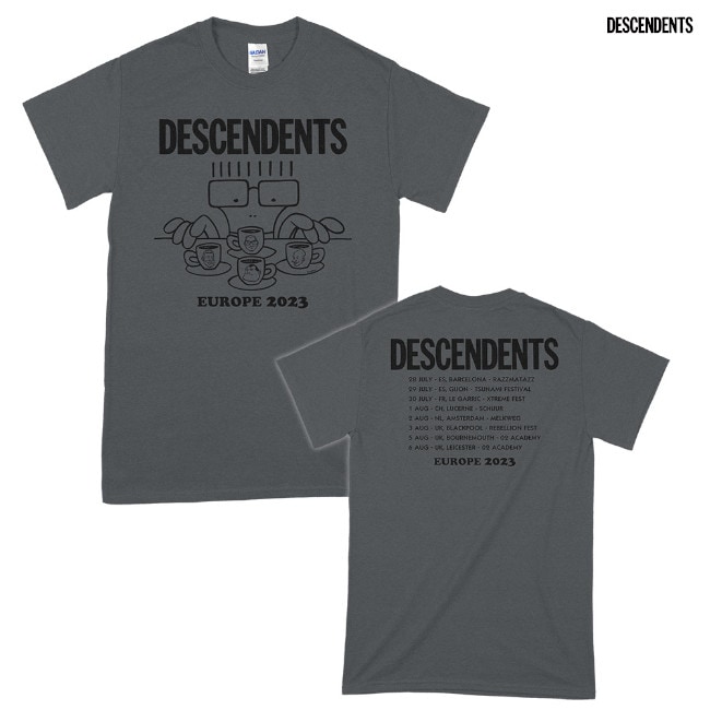 【入手困難】DESCENDENTS ディセンデンツ ツアーTシャツ Descendents / ディセンデンツ - Euro Tour 2023 Tシャツ