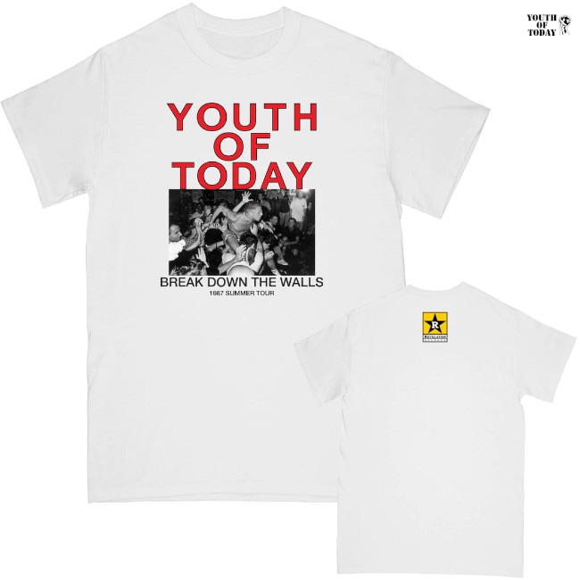 Youth Of Today / ユース・オブ・トゥデイ - 1987 SUMMER TOUR T