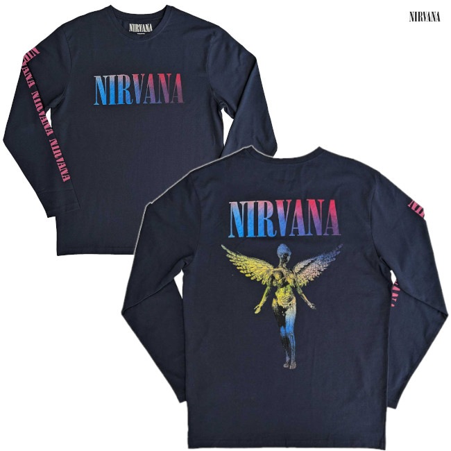 Nirvana / ニルヴァーナ - ANGELIC GRADIENT ロングスリーブシャツ 