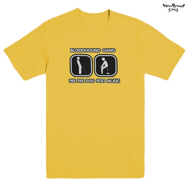 Bloodhound Gang / ブラッドハウンド・ギャング PEE PEE POO POO MUSIC Tシャツ (ブラック) T
