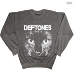 Deftones / デフトーンズ - SPHYNX クルーネック・トレーナー・スウェットシャツ(グレー)※寸法小さめ