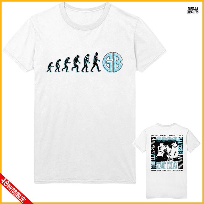 48ָGorilla Biscuits / 顦ӥå - Evolution Light Blue T (ۥ磻) 1125()9ޤ