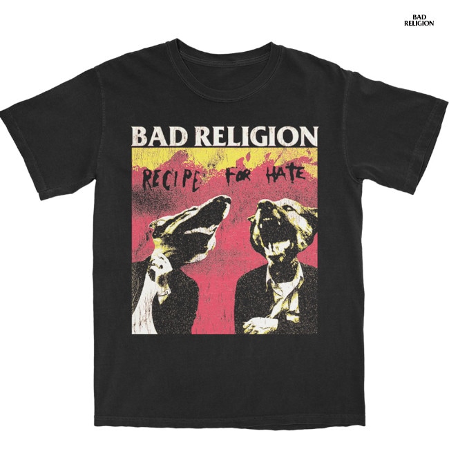 Bad Religion / バッド・レリジョン - Recipe For Hate Tシャツ
