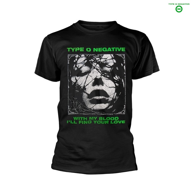 Type O Negative / タイプ・オー・ネガティブ - WITH MY BLOOD Tシャツ