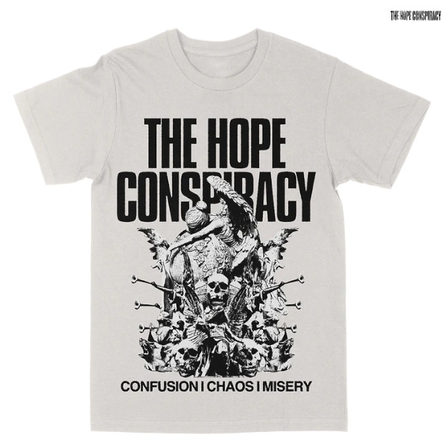 The Hope Conspiracy / ホープ・コンスピラシー - CCM: CONFUSION Tシャツ (ヴィンテージホワイト)