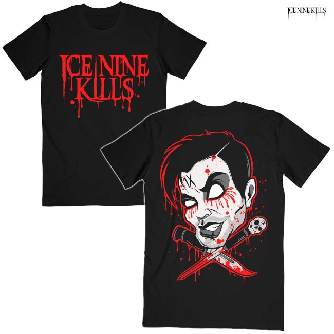 Vtg Ice Nine Kills Band Tour Music Cotton Black All Size T