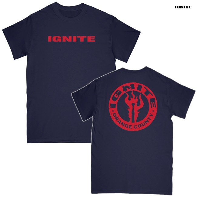 IGNITE Tシャツ Ignite T-shirt - Navy Blue – Sixth Gear