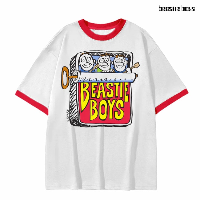 USA リンガーTシャツ ビースティ・ボーイズ バンドTシャツ　Mサイズ 90's BEASTIE BOYS ビースティボーイズ リンガー Tシャツ - メルカリ