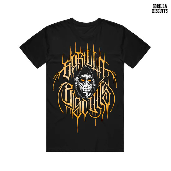 Gorilla Biscuits / ����顦�ӥ����å� - Metal Halloween T����� (�֥�å�)