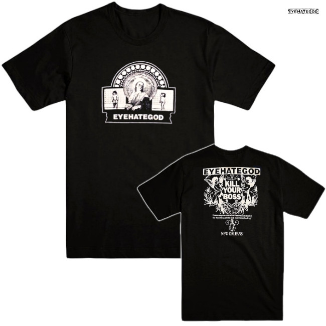 EYEHATEGOD / アイヘイトゴッド - Kill Your Boss Tシャツ (ブラック