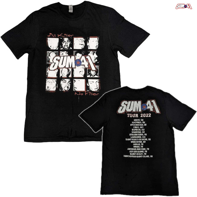 SUM 41 / ���ࡦ�ե����ƥ������ - AKNF GRID EUROPEAN TOUR 2022 T����� (�֥�å�)