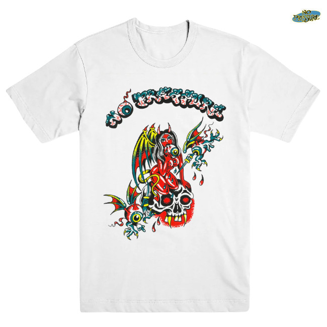 No Pressure / ノー・プレッシャー - DEVIL GIRL Tシャツ(ブラック