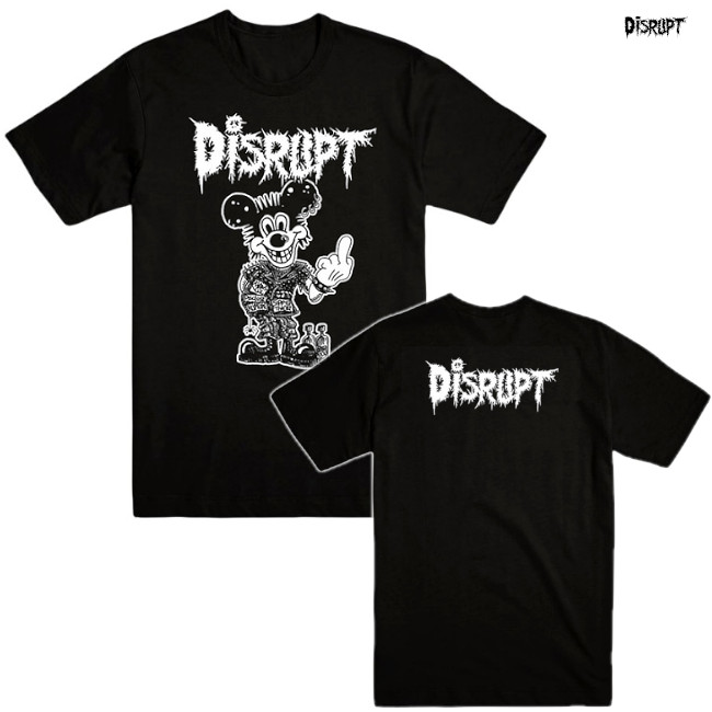 DISRUPT Tシャツ バンドT Disrupt / ディスラプト - Mickey Tシャツ(ブラック) | Tシャツ