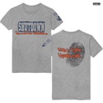 Shutdown / シャットダウン - FEW AND FAR BETWEEN Tシャツ (ヘザーグレー)