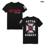 Shutdown / シャットダウン - RAYBEEZ Tシャツ (ブラック)