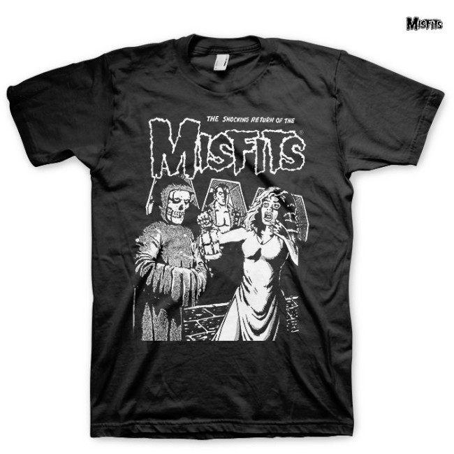 Misfits / �ߥ��ե��å� - Shocking Return T����� (�֥�å�)