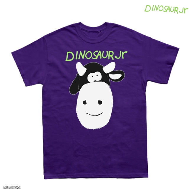 Dinosaur Jr. / ダイナソー・ジュニア - Cow Tシャツ (パープル