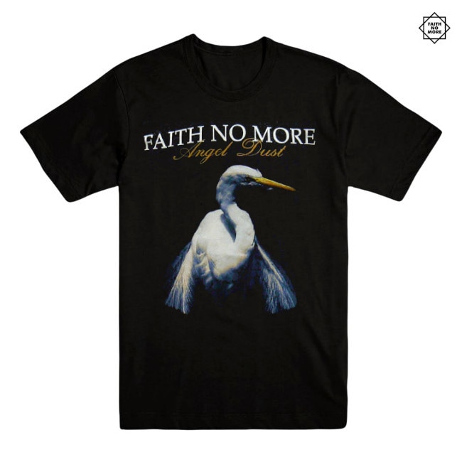 Faith No MoreフェイスノーモアバンドTシャツAngel Dust黒 Faith No More / フェイス・ノー・モア - Angel Dust Tシャツ