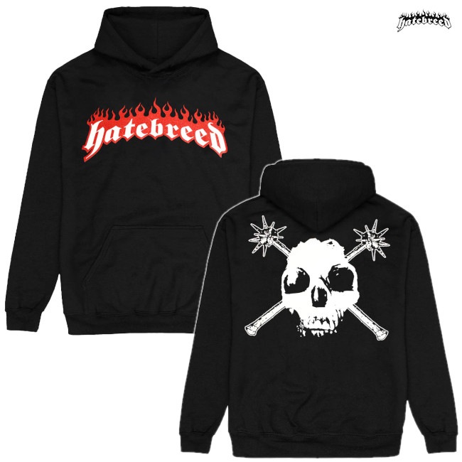 Hatebreed /ヘイトブリード - Logo プルオーバーパーカー(ブラック