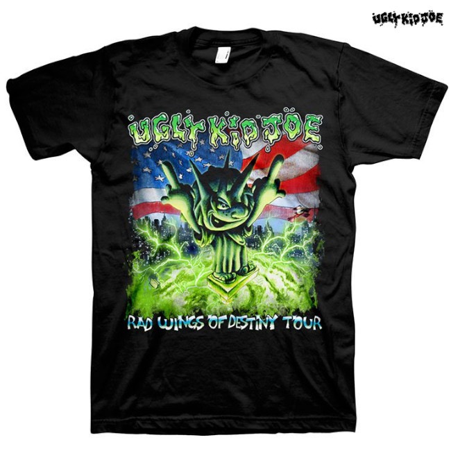Ugly Kid Joe / �����꡼�����åɡ����硼  - Joe Rad Wings Of Destiny T����� (�֥�å�)