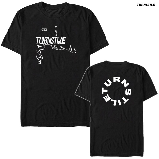 即納】Turnstile / ターンスタイル - New Heart Tシャツ (ブラック