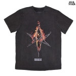 Bring Me The Horizon / ブリング・ミー・ザ・ホライズン - lame Hex & Text Logo Tシャツ (ウォッシュブラック)