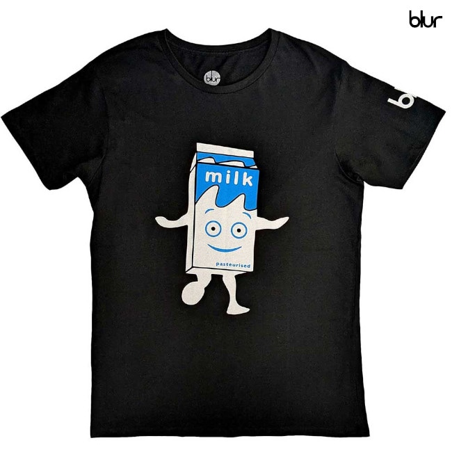Blur / ブラー - Milky Sleeve Tシャツ(ブラック) | Tシャツ | バンド